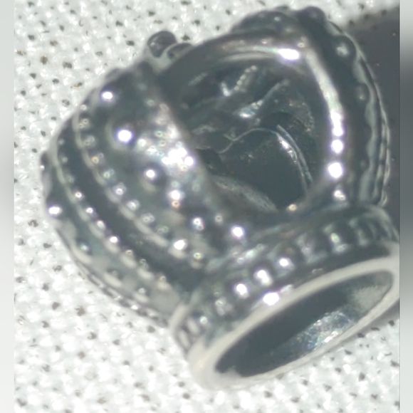 ʕ·ᴥ·ʔ Authentic Pandora Silver Royal Crown Charm #790930 - Picture 3 of 3